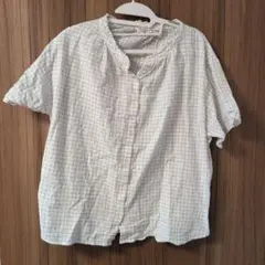 studio CLIP チェック柄 半袖シャツ