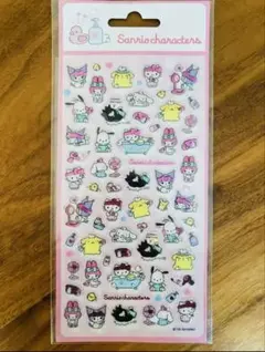 サンリオキャラクター透明シール