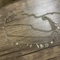 お値下げ！！チャーム付きチェーンベルト