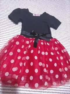 ミニーちゃん風ワンピース 100cm