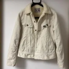 Lee Storm Rider ボア/コーディロイジャケット ホワイト