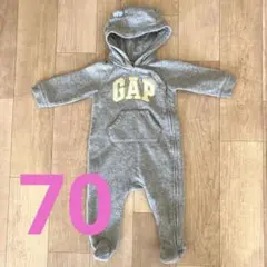 Baby Gap もこもこロンパース 足付き 70cm