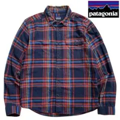 【パタゴニア】ライトウェイト　フィヨルドフランネルシャツ　好配色