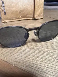 JINS & SUN ダークグレー サングラス