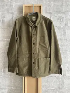 FOB FACTORY カバーオールジャケット Mサイズ オリーブのサムネイル