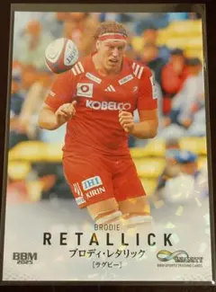 ブロディ・レタリック BBM 2025 INFINITY キラカード ラグビー
