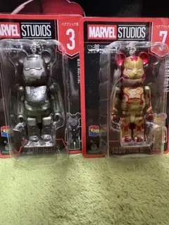 MARVELベアブリック アイアンマンMark42 ウォーマシーン 2体セット