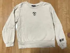 ジェニーラブ　150センチ　ベージュ　トレーナー　プリン