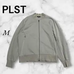 プラステ　フルジップブルゾン　スエット　グレー　Mサイズ　ジャンパー