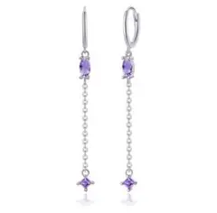 KKAIYUNI イヤリング　シルバー S925 フープ 最高級ジルコニア使用