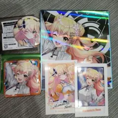 ホロライブ　EXPO 色紙　チェキ　ホログラム缶バッジ　桃鈴ねね