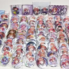 112個 中野二乃 五等分の花嫁 缶バッジ アオハル プリン ネグリジェ