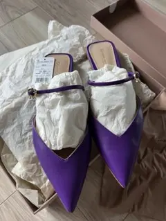 ☆最終お値下げ☆未使用・Gianvito Rossi フラットミュール