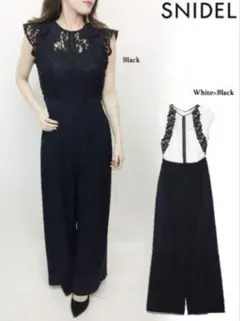 新品未使用品 snidelオールインワン ロンパース パンツドレス オケージョン