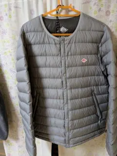 DANTON ノーカラーインナーダウンジャケット