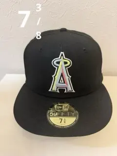 【中古】 ロサンゼルスエンゼルス 59FIFTY ニューエラ キャップ