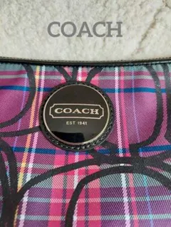 ✨極美品✨COACH マルチカラー 2way ショルダーバッグF15463