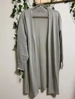 新品タグ付きブージュルード2025新作さらさらロングカーディガン定価6900