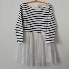 petit bateau ボーダー　ワンピース