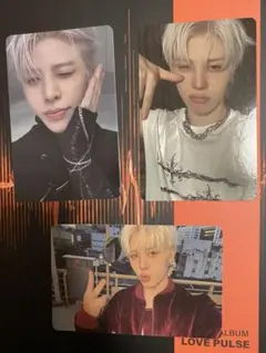 トレジャー　ジョンファン　トレカ　3枚セット