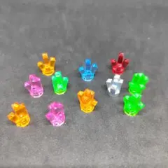 レゴ　クリスタル　水晶　宝石　ダイヤ　クリア　まとめ売り