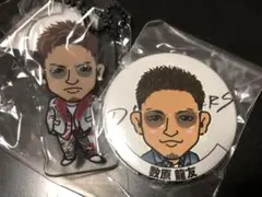 数原龍友 クリアチャーム 缶バッジ セット