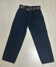 GAP バギーデニム 30×30 ダークリンス