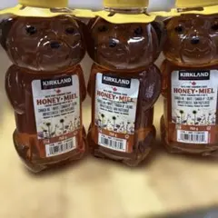 コストコ KIRKLAND Honey Bear 750g 3本セット はちみつのサムネイル