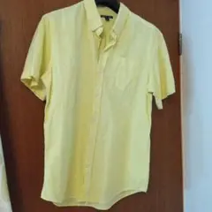 週末セール　Gap イエロー 半袖シャツ L