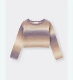 GU グラデーションニット 長袖のサムネイル