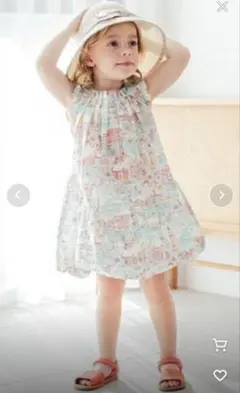 【セール開催中♪】新品未使用　センスオブワンダー　バルーンワンピース　90