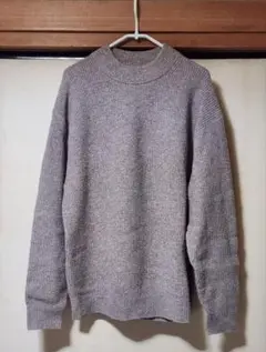 UNIQLO スフレヤーン　モックネックセーター