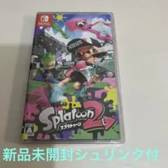 Splatoon 2 Nintendo Switch ソフト 新品未開封品