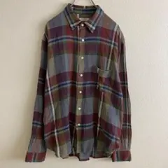 nest Robe CONFECT シワ加工 チェック シャツのサムネイル