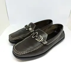 【良品】TOD"S トッズ ローファー ドライビングシューズ 35 1/2 濃茶のサムネイル