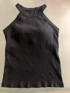 ユニクロ　ホルターネック　ブラタンクトップS