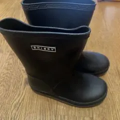 SHISKY ブラック 長靴　17cm