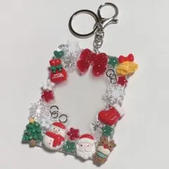 【最終値下げ‼️】トレカケース レジンデコ クリスマス 推し活