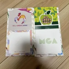 MrsGreenApple 一番くじ H賞 ステーショナリーコレクション メモ