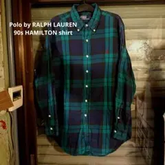 Polo by RALPH LAUREN/90s ハミルトン期 チェック シャツ