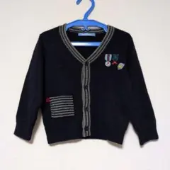 familiar　ファミリア　カーディガン　紺　男の子　90㎝
