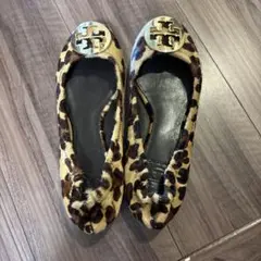 Tory Burch ヒョウ柄 フラットシューズのサムネイル