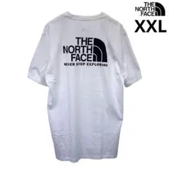 US限定 新品 ノースフェイス XXL ハーフドーム 両面 ロゴ 半袖Tシャツ