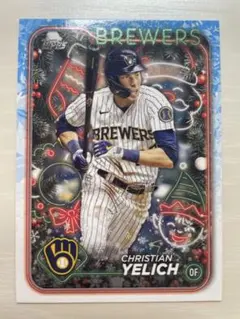 2024 Topps Baseball Holiday イエリッチ