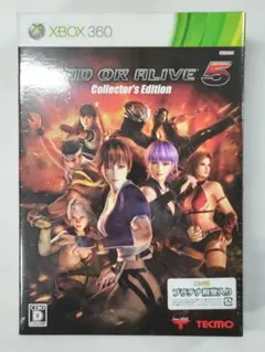 新品 XBOX360 DEAD OR ALIVE 5 コレクターズエディション