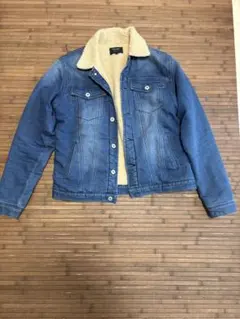 BEAMS HEART ボアデニムジャケット 90s 着画ありのサムネイル