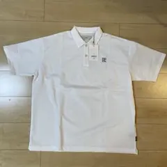 タグ付 希少美品 90s Burberrys シャドーホース ポロシャツ 白 L 