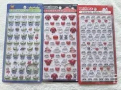 ボンボンドロップシール　ミニ　ベイマックス　トイストーリー　エイリアン