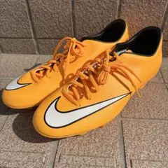 NIKE マーキュリアル ミラクルVI HG-V ブラック×オレンジ スパイク