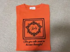 Rady レディ 刺繍 ロゴ 半袖 Tシャツ♡(orange)【未使用】のサムネイル